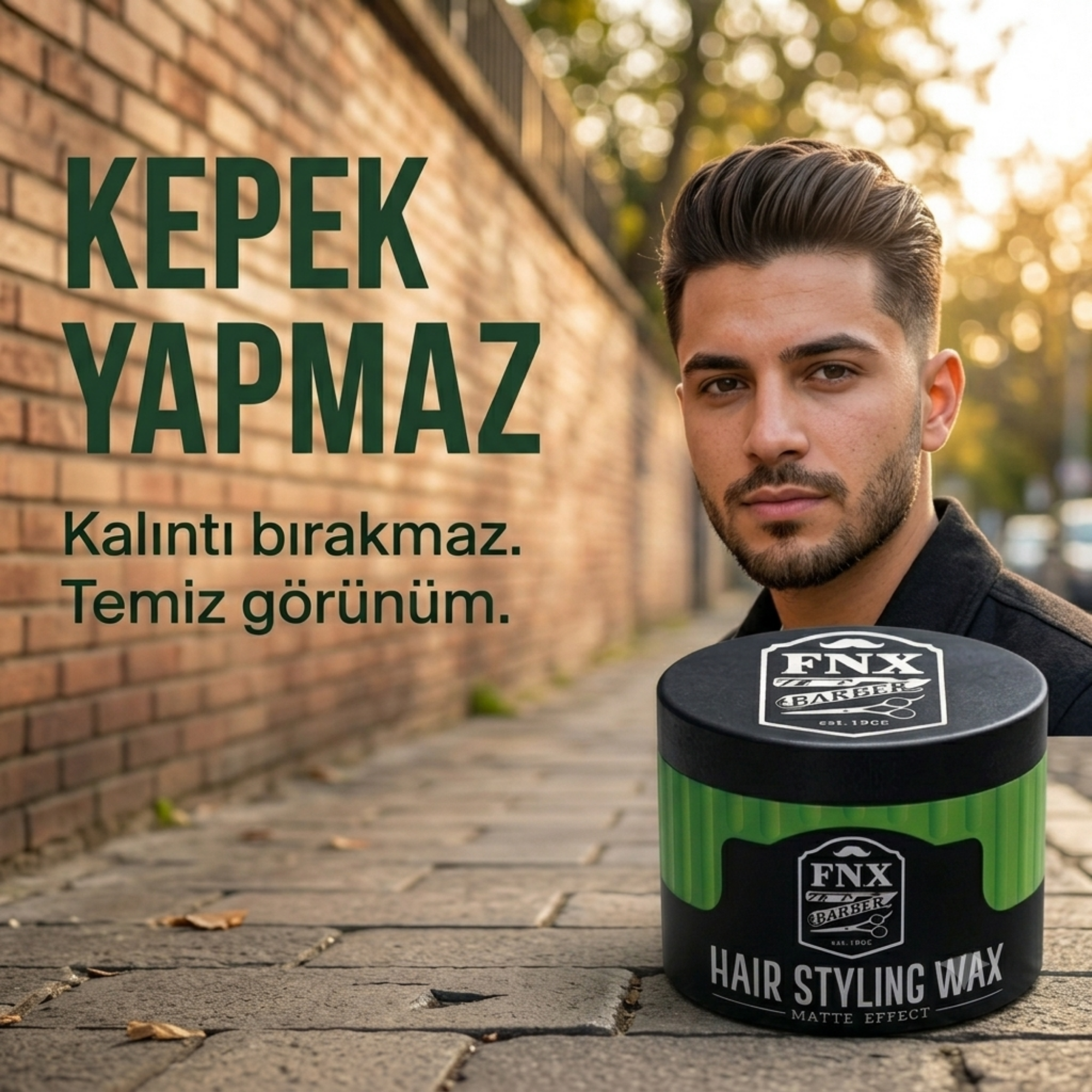 Şekil Co. Matte Wax — Güçlü Tutuş, Mat Görünüm