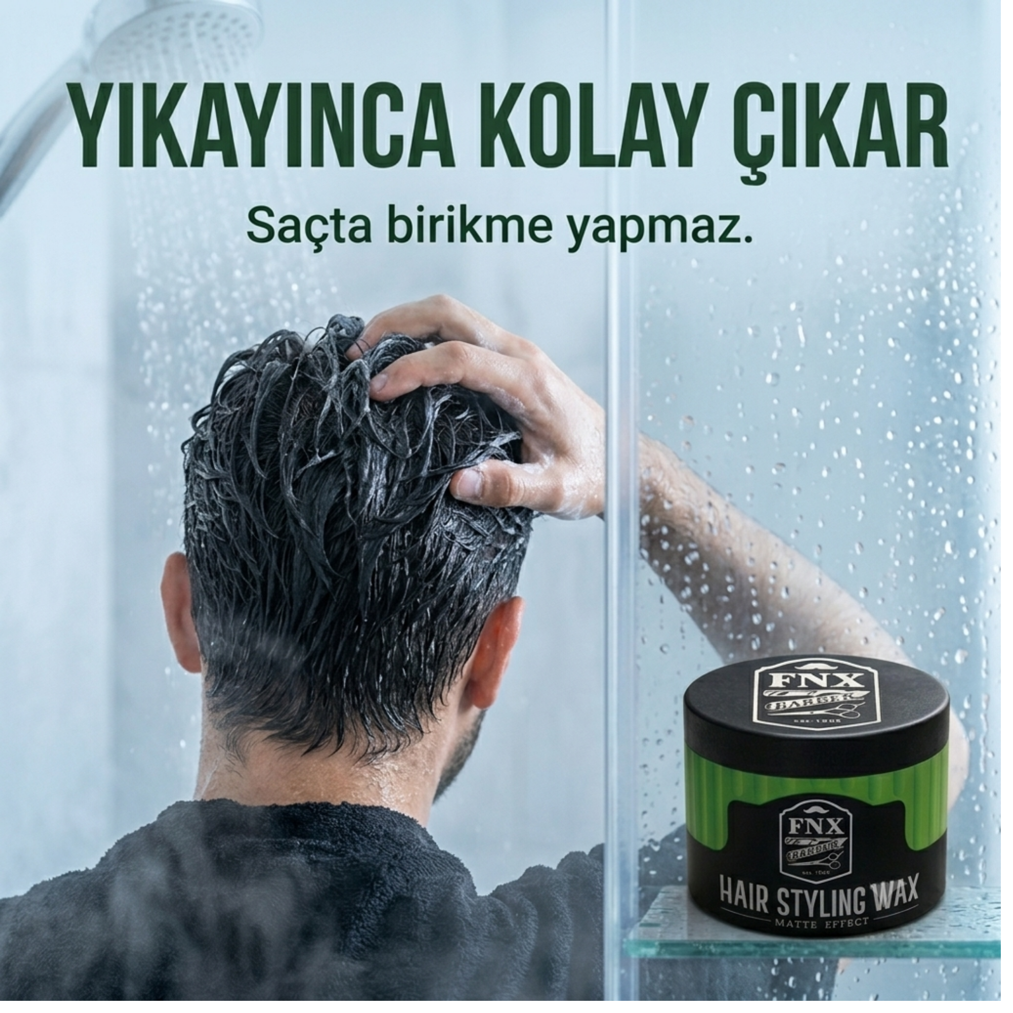 Şekil Co. Matte Wax — Güçlü Tutuş, Mat Görünüm