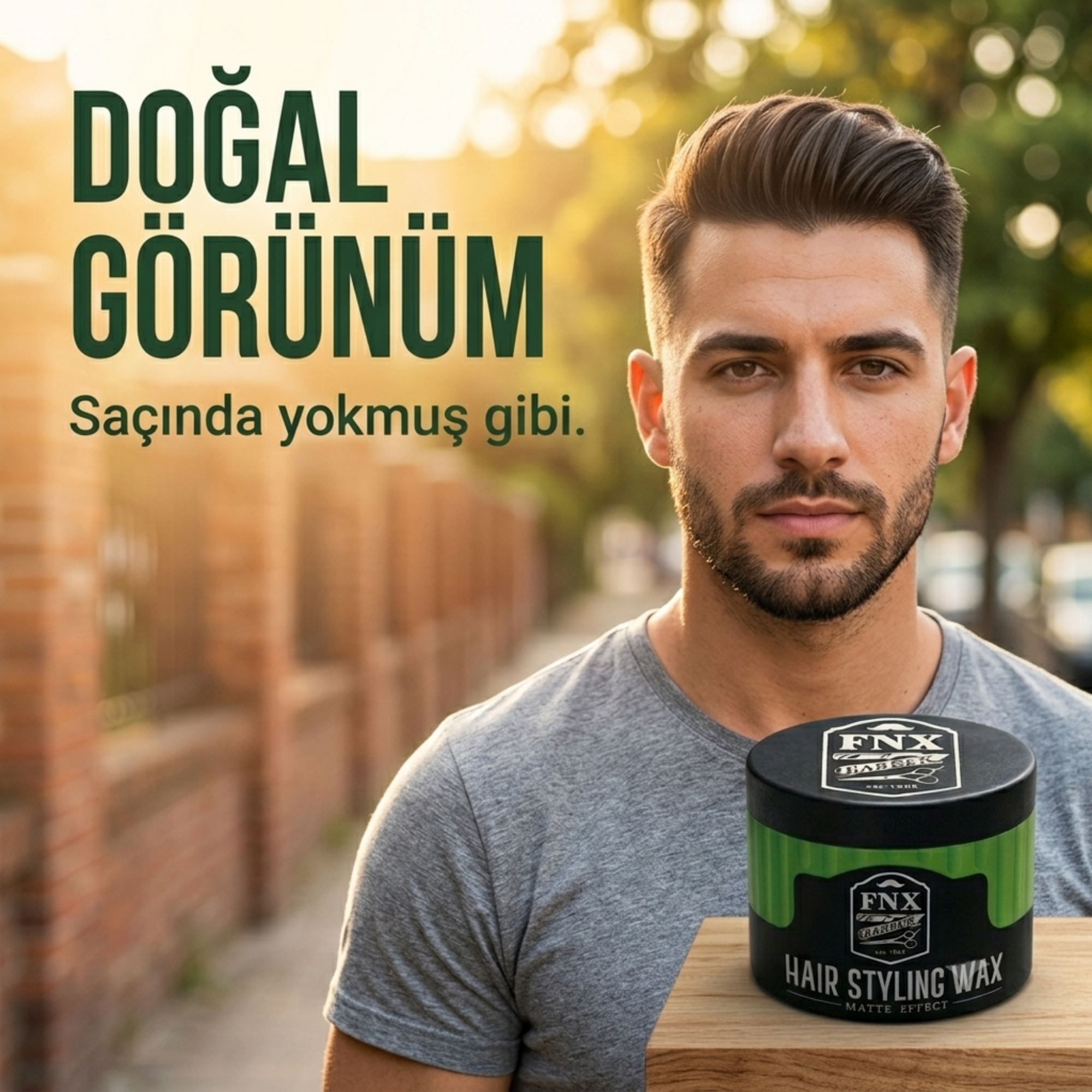Şekil Co. Matte Wax — Güçlü Tutuş, Mat Görünüm